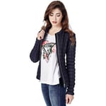 Veste Guess  Veste Femme Matellassé Emily Navy