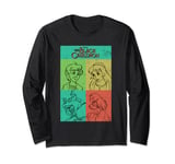 Disney The Black Cauldron Character Grid Long Sleeve T-Shirt