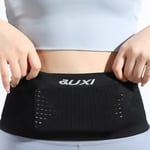 Elastisk löpbälte Midjeväska Fanny Pack - Svart / M