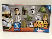 Disney Star Wars Wikkeez Series 1 Collect Them All 10 figures Brand New Fast P&P