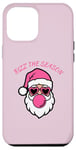 iPhone 12 Pro Max Christmas Santa Pink Rizz The Season Pink Gum Case