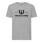 T-Shirt Homme Col Rond Wayne Entreprises Geek Jeux Video Serie Film