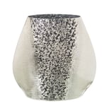 Vase Alexandra House Living Silver Metal 22 x 10 x 22 cm