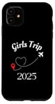 Coque pour iPhone 11 Girls Trip 2025 Vacances de voyage pour femmes