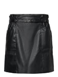 Carheidi Faux Leather Skirt Otw Black ONLY Carmakoma