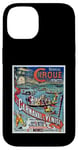 Coque pour iPhone 14 Affiche vintage Carnaval Paris Maillot Bordeaux