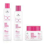 Schwarzkopf Kit BC Bonacure Color Freeze shampoo 250ml + Baume 200ml + mask