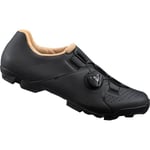 Shimano XC3 (XC300W) SPD Women's Shoes, Black, Size 42