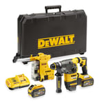 Kombihammare Dewalt DCH335X2-QW Med batteri och laddare 54 V