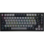 Corsair K65 PLUS WIRELESS 75 % RGB tastatur Spilling USB + trådløs (RF) QWERTZ Tysk Sort