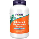 Now Kalsium-Magnesium 120 Kapsler