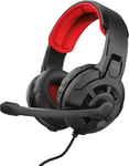 Gxt 411 Radius Casque Gamer Multiplateforme Pour Pc, Ps5, Ps4, Xbox, Nintendo Switch, Mobile, Over Ear, Jack 3.5Mm, Contrôle Du Volume, Microphone Réglable -Noir