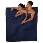 Sea to Summit Cotton Sleeping Bag Liner Double Extra Wide Navy