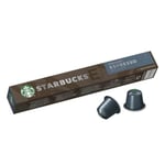 Starbucks Espresso Roast pour machine Nespresso - intensité n°11 paquet de 10 capsules