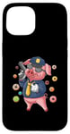 iPhone 15 Pig Cop Fun Police Officer Doughnut Distrust Law Enforcement Case