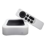 Apple TV 4K 2022 Skal Silikon Vit