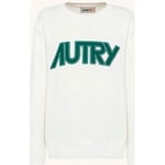 Pull Autry  Autry Appareal Sweatshirt White Green