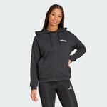 adidas Essentials Linear Full-Zip French Terry Hoodie Women