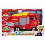 Fireman Sam Jupiter Fire Truck Electronic Spray and Play with Figure Ages 3+