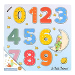 PLANÈTE BOIS - Puzzle Chiffres - Jeu Educatif - Le Petit Prince - 865005-11 Pièces - Multicolore - Bois - Jeu pour Enfant - Puzzle Enfant - 30 cm x 30 cm - À Partir de 2 Ans