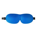 5 Blue 3D Travel Soft Contoured Eye Sleep Masks Sleeping Blackout Padded Cover