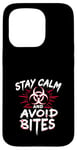 Coque pour iPhone 15 Pro Zombie Apocalypse Humour Humour Humour Undead Quotes Survival Comedy