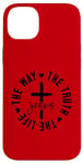 iPhone 14 Plus The way. The truth. The life. Jesus. Christian God love. Case