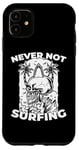 Coque pour iPhone 11 Surfing Planche De Surfeur - Surf