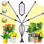 Lampe pour Plantes, 2020 Nouvelle 80 LEDs 4 Heads Lampe de Croissance, Chronométrage auto - on/off Lampe Led Horticole pour Semis, Succulentes,