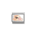 Nomination 430202/27 Composable Bonded Rose Gold Tea Cup Jewellery