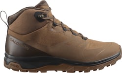 Salomon Men's Outsnap Cwsp, Dark Earth / Delicioso / Gum 8, 49 1/3