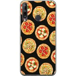 Kännykkäkuori Huawei P40 lite E-laitteelle, jossa on Pizza kuvio