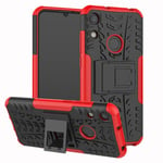 Huawei Y6 Pro 2019      Heavy Duty Case    Red