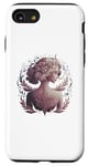 Coque pour iPhone SE (2020) / 7 / 8 Sculpture Femme Femmes Autonomisation Fleurs