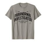 Ghost Hunter Paranormal Investigator T-Shirt