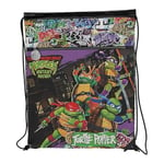 CYPBRANDS Tortues Ninja Sac-Mutants, Mixte Enfant, Multicolore, Taille Unique