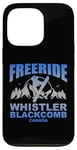 Coque pour iPhone 13 Pro Freeride Snowboard Sifflet Blackcomb Canada