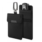 Spigen Klatka Faradaya Klasden Pouch Rfid Signal Blocker - Svart