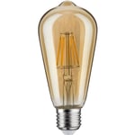 28523 ST64 ampoule led rétro à intensité variable 6 w filament E27 or 1 700 k 500 lm - Paulmann