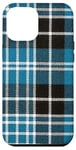 Coque pour iPhone 12 Pro Max Scottish Clan Clark Ancient Tartan Family Plaid Bleu