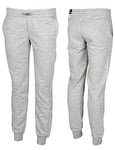 New Womens Adidas Essentials Linear Long Training Pants Joggers Grey Size XL