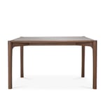 Ethnicraft - PI Dining Table - Varnished Teak - Brown - Rectangular, 140 x 80 cm - Ruokapöytä - designer_alain_van_havre - Ruskea - Puu