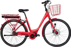 Winther Superbe 2 Dam 317Wh 48 cm Röd Elcykel - Standard Elcykel