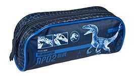 Undercover-Jurp0691 Jurassic World Trousse, Caricature, JURP0691, Bleu, Taille Standard