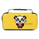 Etui pochette Switch lite jaune panda LOL personnalisee