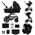 Kinderkraft MOOV2 XL Pure barnvagn Black