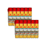 Lot de 12 mousses expansives Porte et Fenetre SIKA - SikaBoom 138 - 500ml