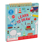 Learn To Draw Books Kids Art Drawing Colouring Construction Boys Floss Rock 3+