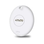 AIYATO-Mini traceur GPS intelligent,Bluetooth,étiquette aérienne,détecteur d'enfant,animal de compagnie,voiture perdue,système Apple IOS - Type white 1 pc