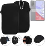 For TCL 40 SE Neoprene pouch pab sleeve case cover holster